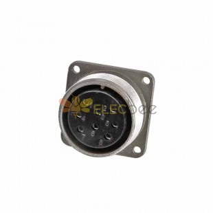P32 8 Pin Female Socket Reverse Flange P32K2A Aviation Connector