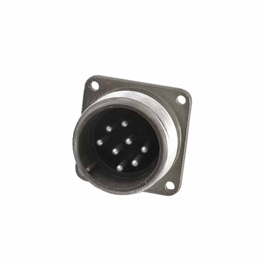 P32 8 Pin Male Socket Straight Flange P32J2A Aviation Connector