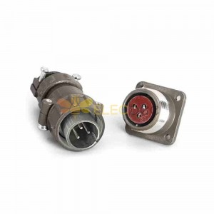 P40 3 Pin Male Plug and Female Socket Reverse Set P40J1Q Pin + P40K1A Socket