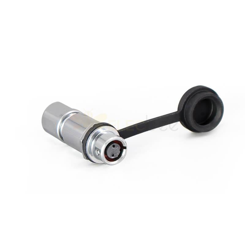 Quick Metal Push-Pull SF6 2-контактный штекер + гнездо для стыковки Промышленная круговая авиация Водонепроницаемая