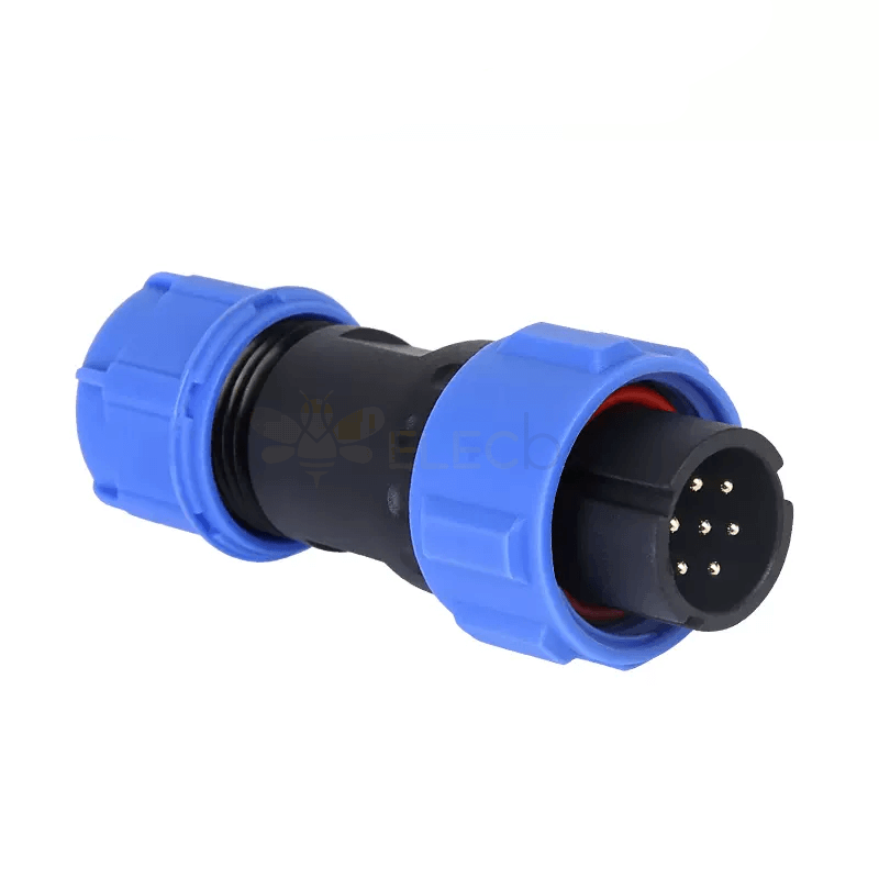 SP13 Стыковка водонепроницаемый разъем 7 Pin IP68 Мужской Plug и Femal розетка
