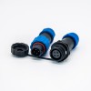 SP Serisi SP13 4 Pin Düz Kadın Fiş Erkek Fiş su geçirmez lehim tipi kablo için