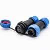 SP Series SP13 4 Pin Straight Female Plug Male Plug Waterproof dustproof Type solder pour câble