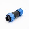 SP Series SP13 4 Pin Straight Female Plug Male Plug waterproof dustproof Solder Type for Cable