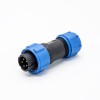 5 Pin Connector Waterproof SP13 Male Plug Female Receptacles Bulkhead for Cable Panel Mount