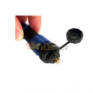 SP13 4pin Waterproof Connector IP68 Multicore Connector Aviation Connector
