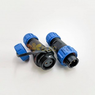 Waterproof Connector IP68 Elecbee 9 pin Male Plug & Female Socket butt Connector