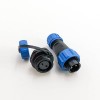 Waterproof Male Plug & Female Socket SP13 Series IP67 IP68 one pair 2pin Automatic Connector