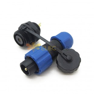 Elecbee connector sp13 male plug & female socket IP68 1 pin in line type connector