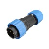 2 Pin Waterproof Connector SP17 IP68 Cable Plug Socket In-line Type