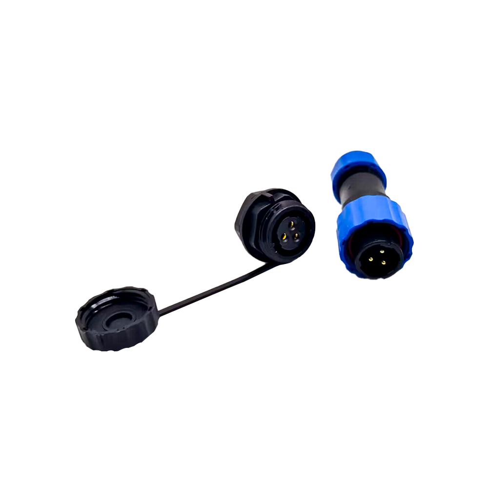 3 pin Waterproof Connector SP17 Series 3 pin Male Plug & Female Circular Socket Waterproof Connectors