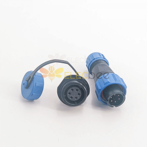 SP17 Series 6 pin Male Plug & Female Waterprood Circular Socket Aviation Connector Outdoor Connector