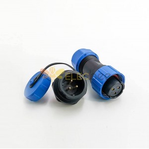 SP17 in line Series 3 pin Female Plug & Male Circular Socket Waterproof Connectors