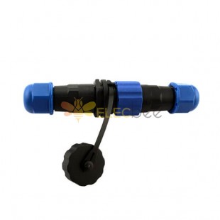 SP17电缆防水航空插头9P对接连接器