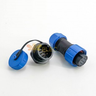 Waterproof SP17 Serie 7 pin Female Plug & Male Circular Socket Aviation Connector