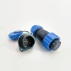 12 pin Waterproof Connector Plug Male & Female Socket 2 Holes Flange Panel Mount Solder Type SP21 Series