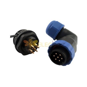 Connettore circolare 7 Pin Plug Socket Wire Connector per luci