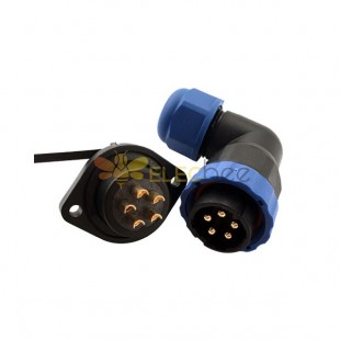 IP67 Waterproof Connector SP21 5Pin Plug Socket For Outdoor Led Landscape