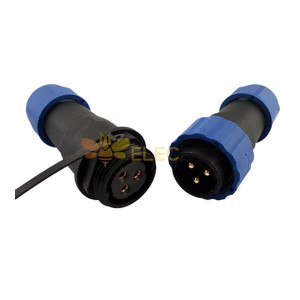 防水电缆航空插头SP21系列10芯户外连接器