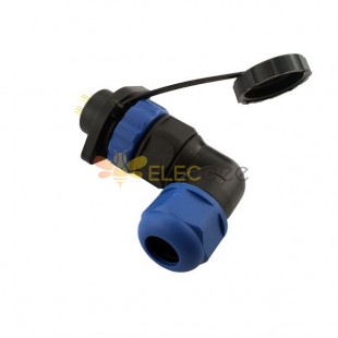 Round Multi Pin Power Connector Male And Female 14 Pin Plastic Waterproof Connector