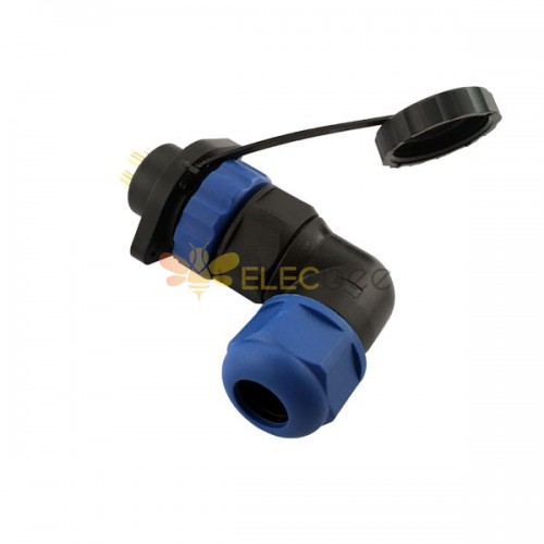 Round Multi Pin Power Connector Male And Female 14 Pin Plastic Waterproof Connector