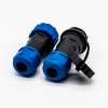 SP21 Series Connector 12 Pin Waterproof Circular Male Plug & Female Socket In-Line Type straight SP21-12 Pins Connector