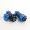SP21 Series Connector 12 Pin Waterproof Circular Male Plug & Female Socket In-Line Type straight SP21-12 Pins Connector