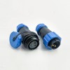 Waterproof Connetor SP21 Series 5 Pin Circular Male Plug & Female Socket In-Line Type SP21-5 Pins Connector