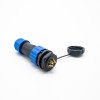 Waterproof Plug Socket SP21 Series IP68 5 Pin Male Plug & Female socket Rear-nut Mount Straight Aviation Connector
