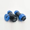 Elecbee IP68 Series Waterproof Circular Male Plug & Female Socket In-Line Type SP21-5 Pins Connector