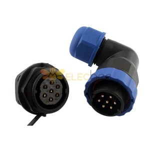 10 Pin Plug and Socket LED Lighting Outdoor Power Connector