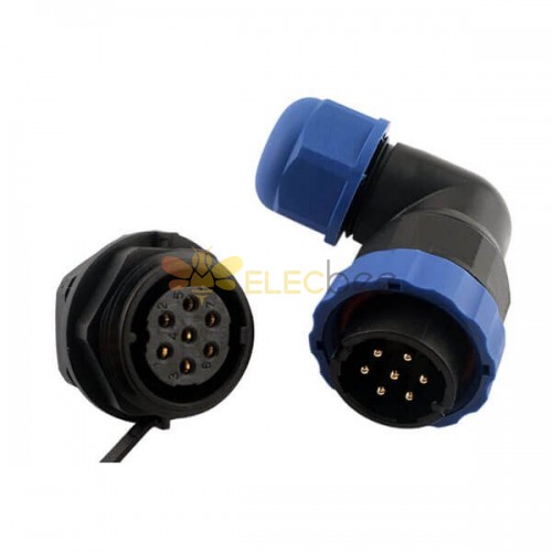 10 Pin Plug and Socket LED Lighting Outdoor Power Connector