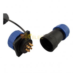 LED連接器SP29 7芯防水插頭插座