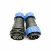 9 Pin Connector SP29 Straight Plug&Socket In-Line Type