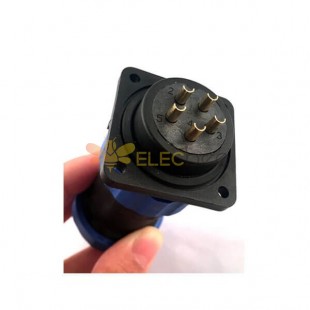 Connecteur LED imperméable à l'eau SP29 3 Pin Aviation Plug and Socket Cable Connector