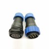 SP29 in line Type Aviation Connector 7pin Straight Aviation Plug