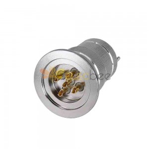 Sealed Aviation Connector KF4005 5 Pin Glass Sealed Male and Female Plugs for Vacuum Connection