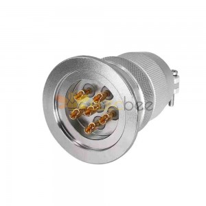 Sealed Aviation Connector KF4006(50A) 6 Pin Glass Sealed Male and Female Plugs for Vacuum Connection