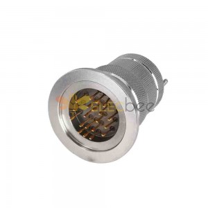 Sealed Aviation Connector KF4020 20 Pin Glass Sealed Male and Female Plugs for Vacuum Connection