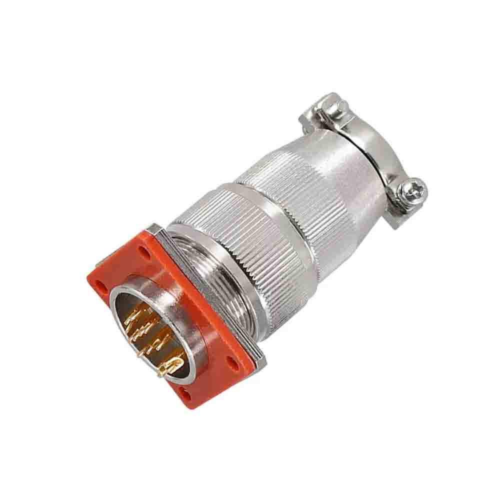 Sealed Aviation Connector MX23 8 Core Docking Whole Set Glass Sealed Male and Female Plugs for Vacuum Connection