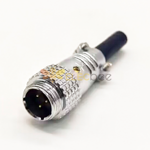 TP12 3-poliger Stecker Aviation Plug Male Round Solder Connector für Kabel