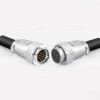 Male and Female TP28 19 Core Aviation Connector Straight Metal Wiring Aviation Plug