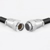 Metal Docking Cable Connector TP28 17 Pin Male and Female Aviation Connectors Straight