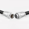 TP28 10-контактный мужской и женский стыковочный кабельный разъем, прямой кабельный разъем