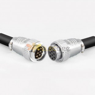 TP28 10-контактный мужской и женский стыковочный кабельный разъем, прямой кабельный разъем
