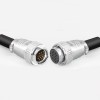 TP28 16 Pin Aviation Connectors Male and Female Docking Cable Connector Straight Metal