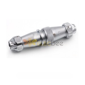 Male Plug and Female Jack Connector 3pin Docking Straight TE+ZE WF24 Waterproof Connector