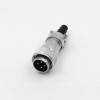 Male Plug and Female Socket TI+Z WF24-4pin Connector Straight Aviation plug and Square Jack