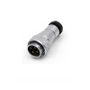 TA+Z Connector Straight Male Plug and Square Female Receptacle WF24-9pin Aviation Connector