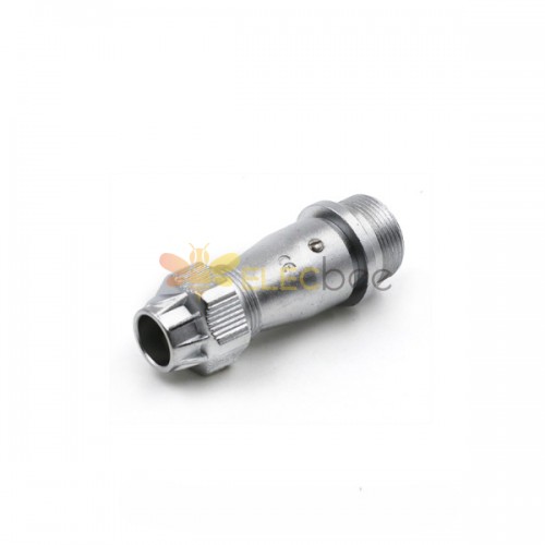 Aviation Waterproof Connector WF16/3pin Female ZE Receptacle Straight Jack with metal clamping-nut Jack